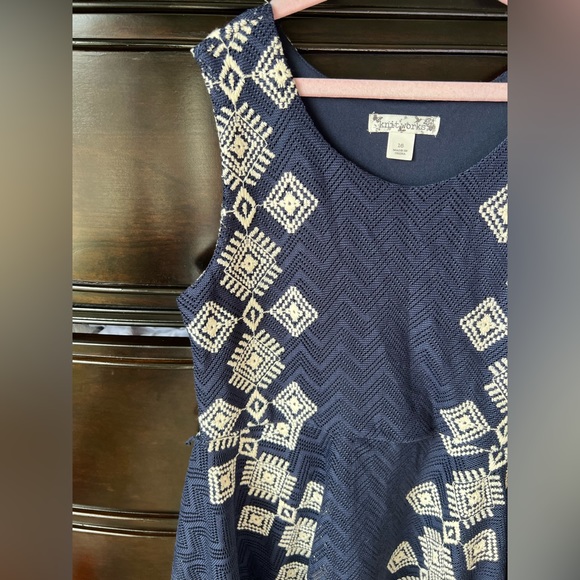 KNIT WORKS | Big Girls (16) Sleeveless Dress - Picture 2 of 5